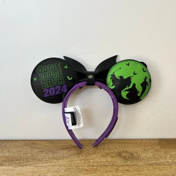 Disney Parks x Loungefly Oogie Boogie Bash 2024 Glow in the Dark Ear Headband main image 5